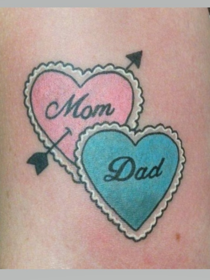 Mom Dad Tattoo That you Cannot Ignore