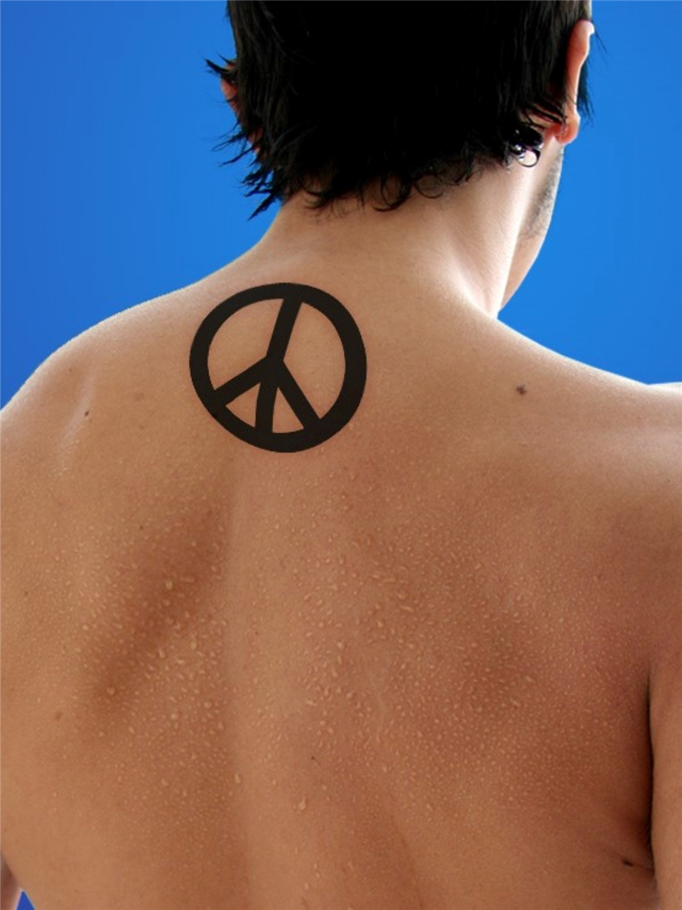 55 Best Peace Sign Tattoo Designs  AntiWar Movement Symbol 2019