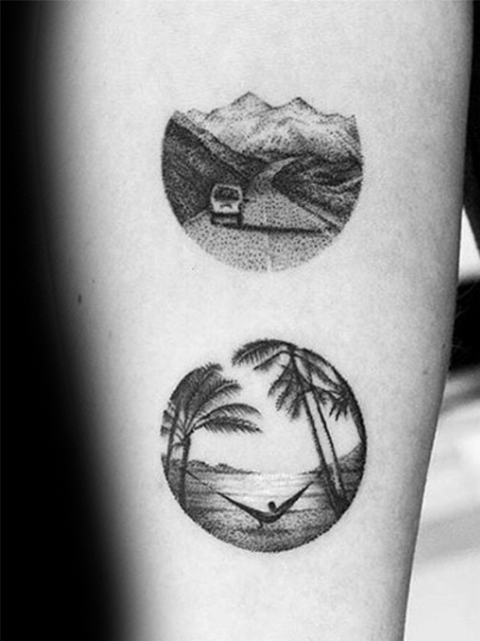 Lucky Bamboo Tattoo on Twitter Pineapple was asked to create this tattoo  from his client with a cabin his grandfather had in Florida The client  brought in a sketch and Pineapple recreated
