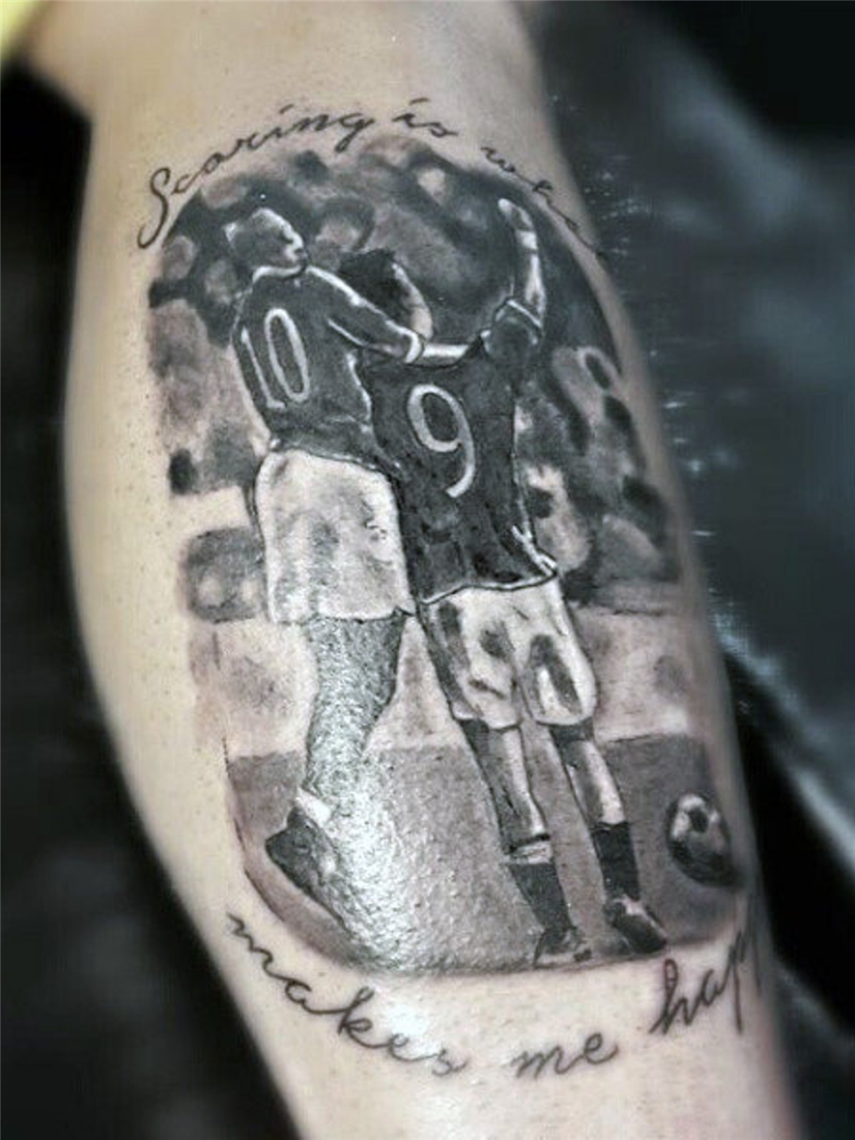 Sporty Football Tattoos