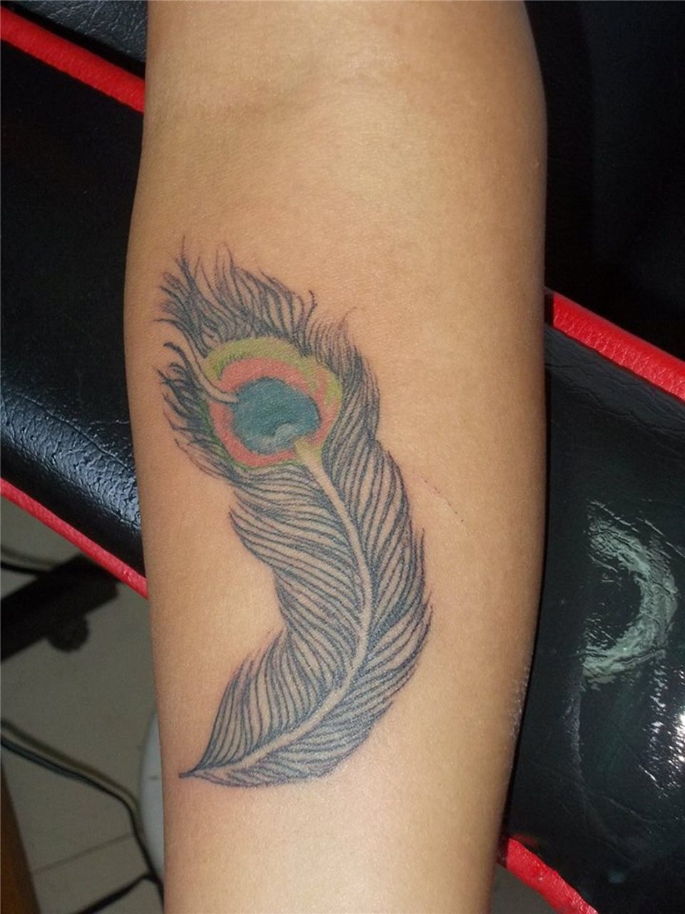 35 Colorful Peacock Feather Tattoo  Meaning  Designs 2019