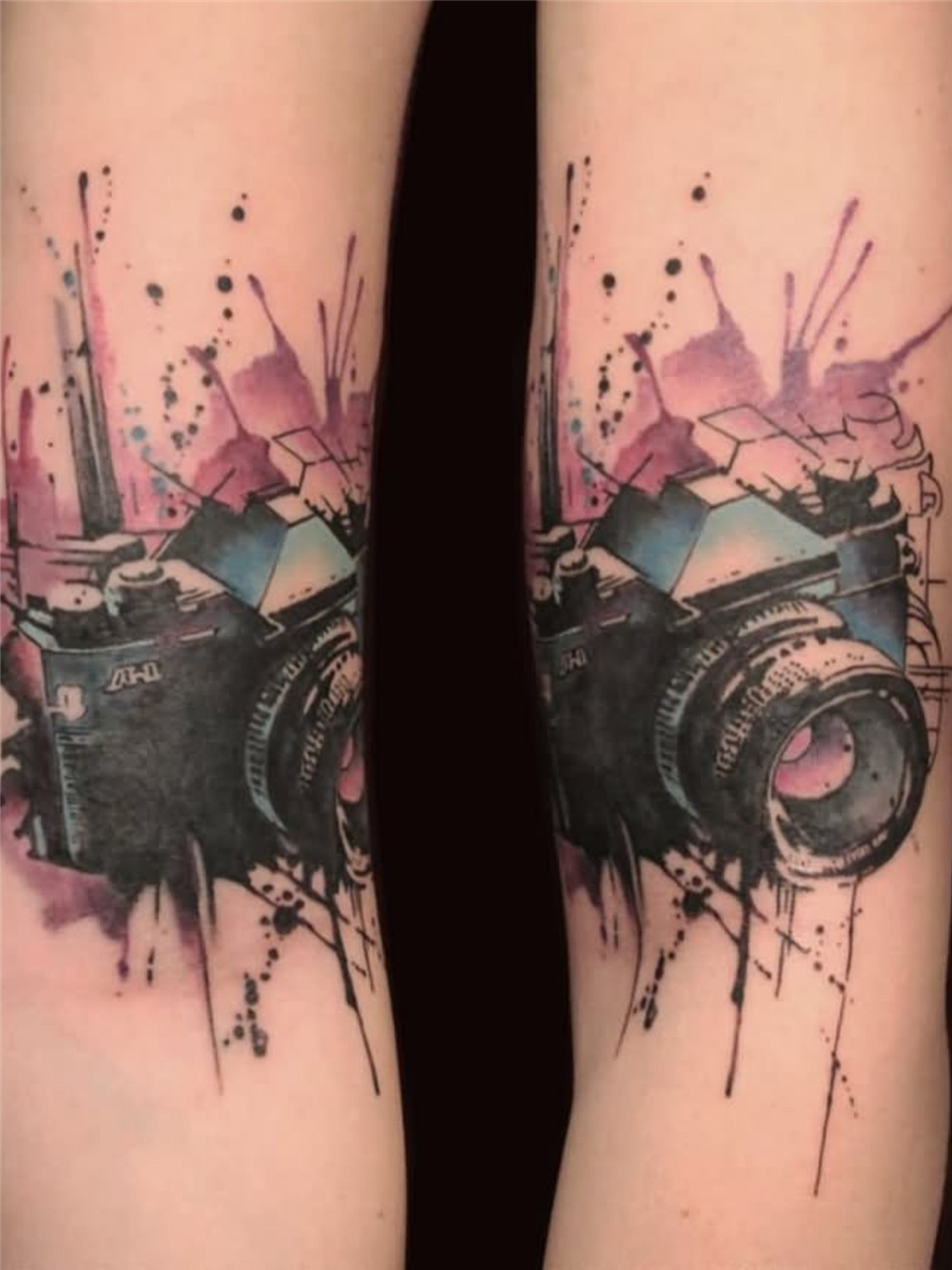 15 Camera Tattoo Design Ideas for Men and Women in 2020  inktells