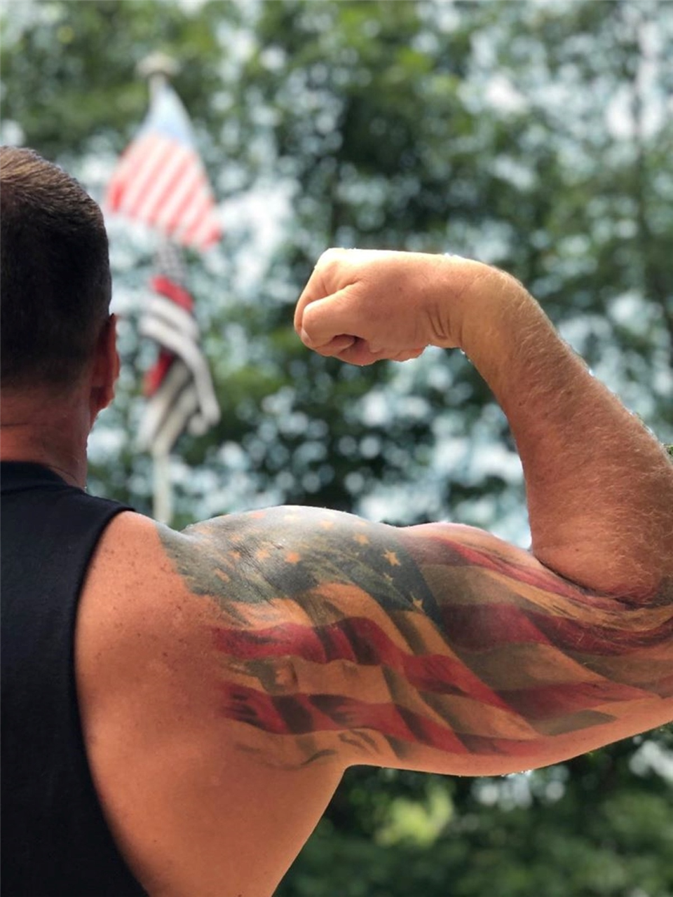 85 Best Patriotic American Flag Tattoos  I Love USA 2019