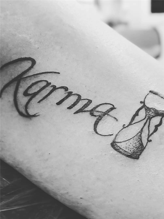 85 Free Download Karma Tattoo Font Idea Tattoo Photos