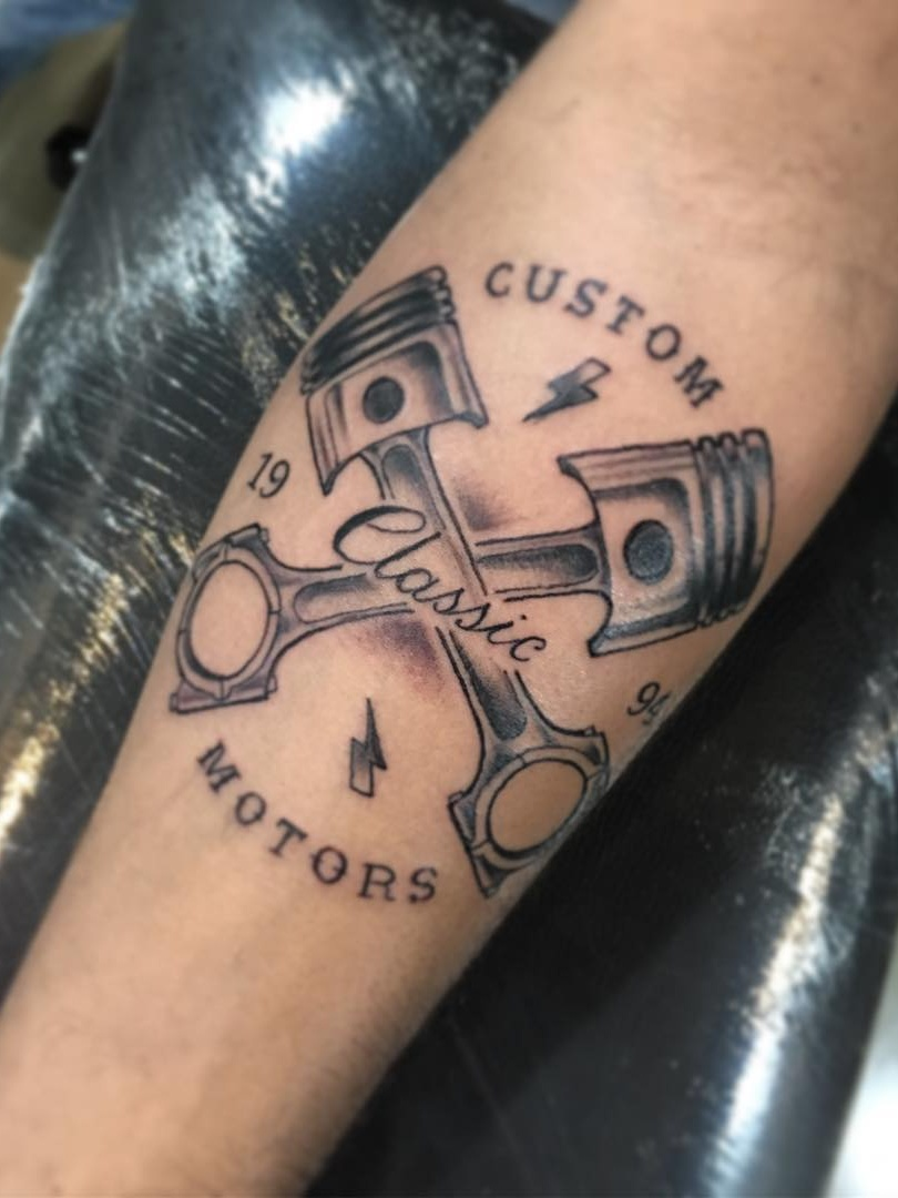 25 People Who Embraced Their Love Of Cars With Sick Tattoos