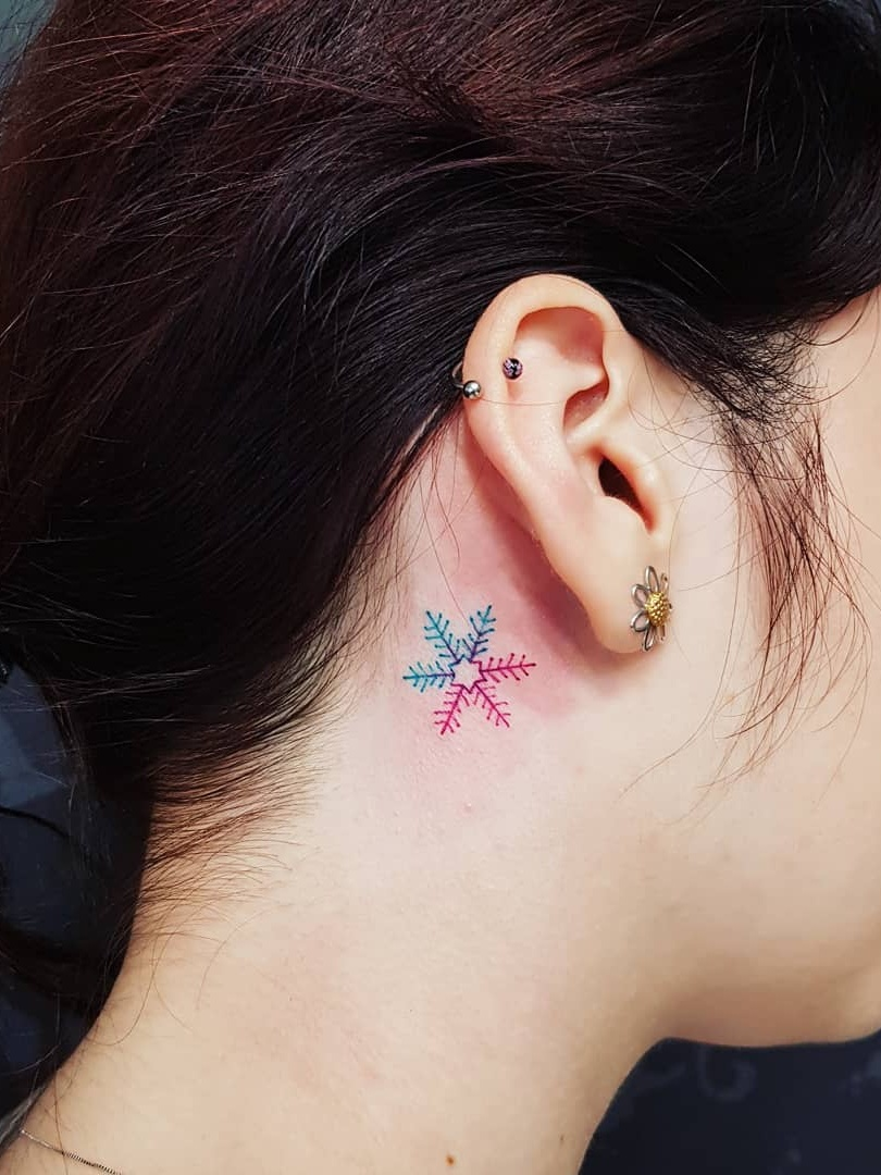 Snowflake Tattoo Meaning And Cool Designs  TattoosWin