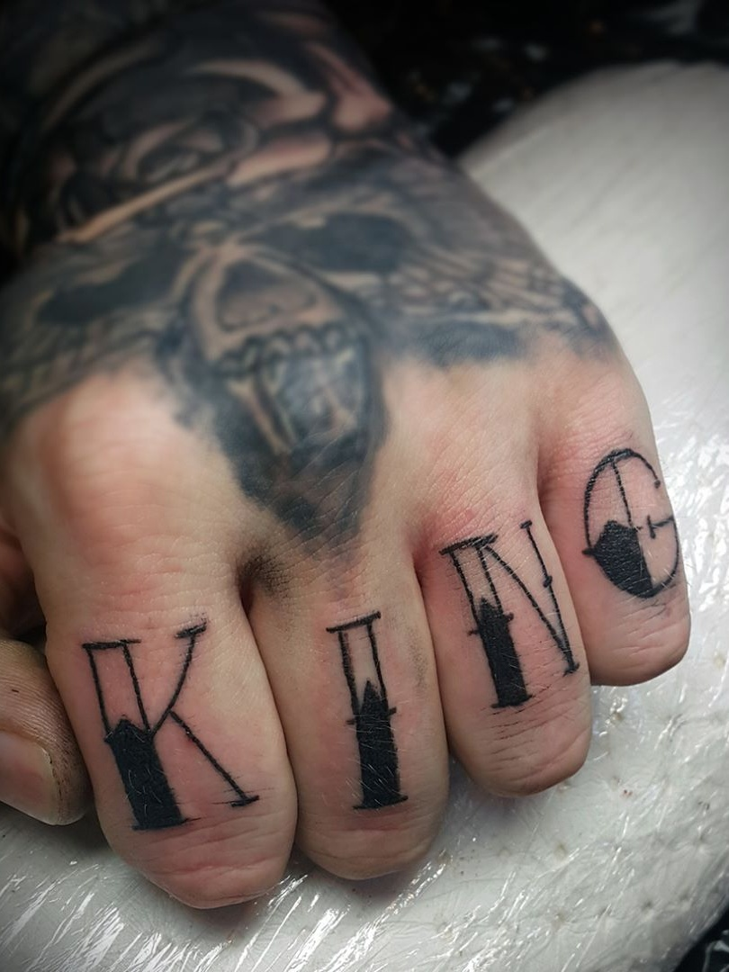 The King Tattoo Designs