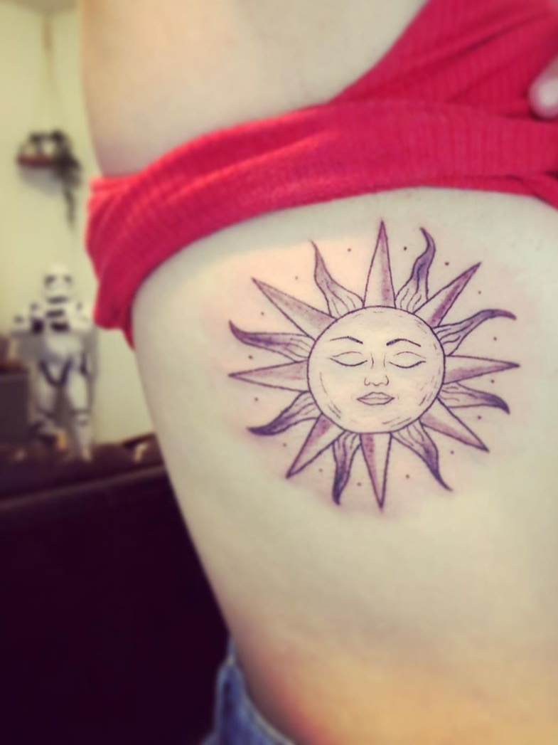 8 Sunshine Tattoo Ideas Thatll Brighten Up Your World
