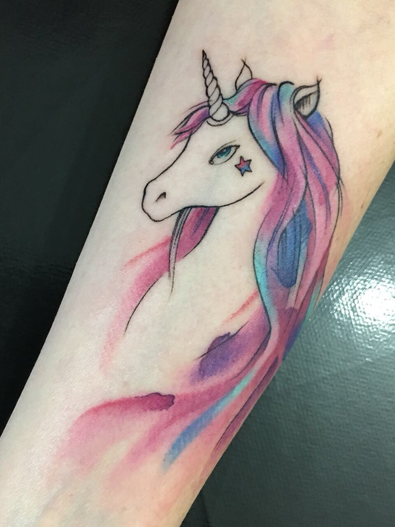Unicorn Tattoos Symbolism Meaning and Design Ideas  TattoosWin