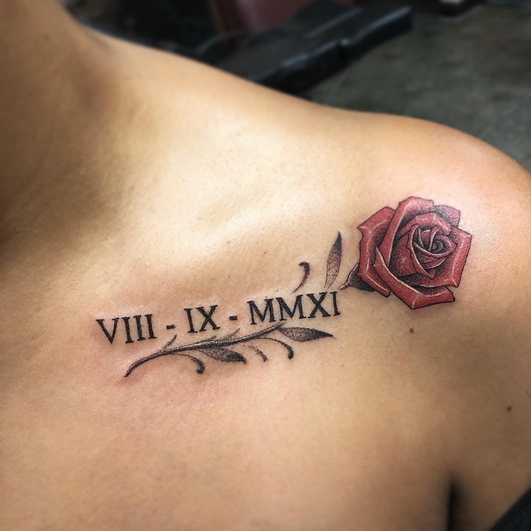 25 Roman Numerals Tattoo Ideas with Meaning