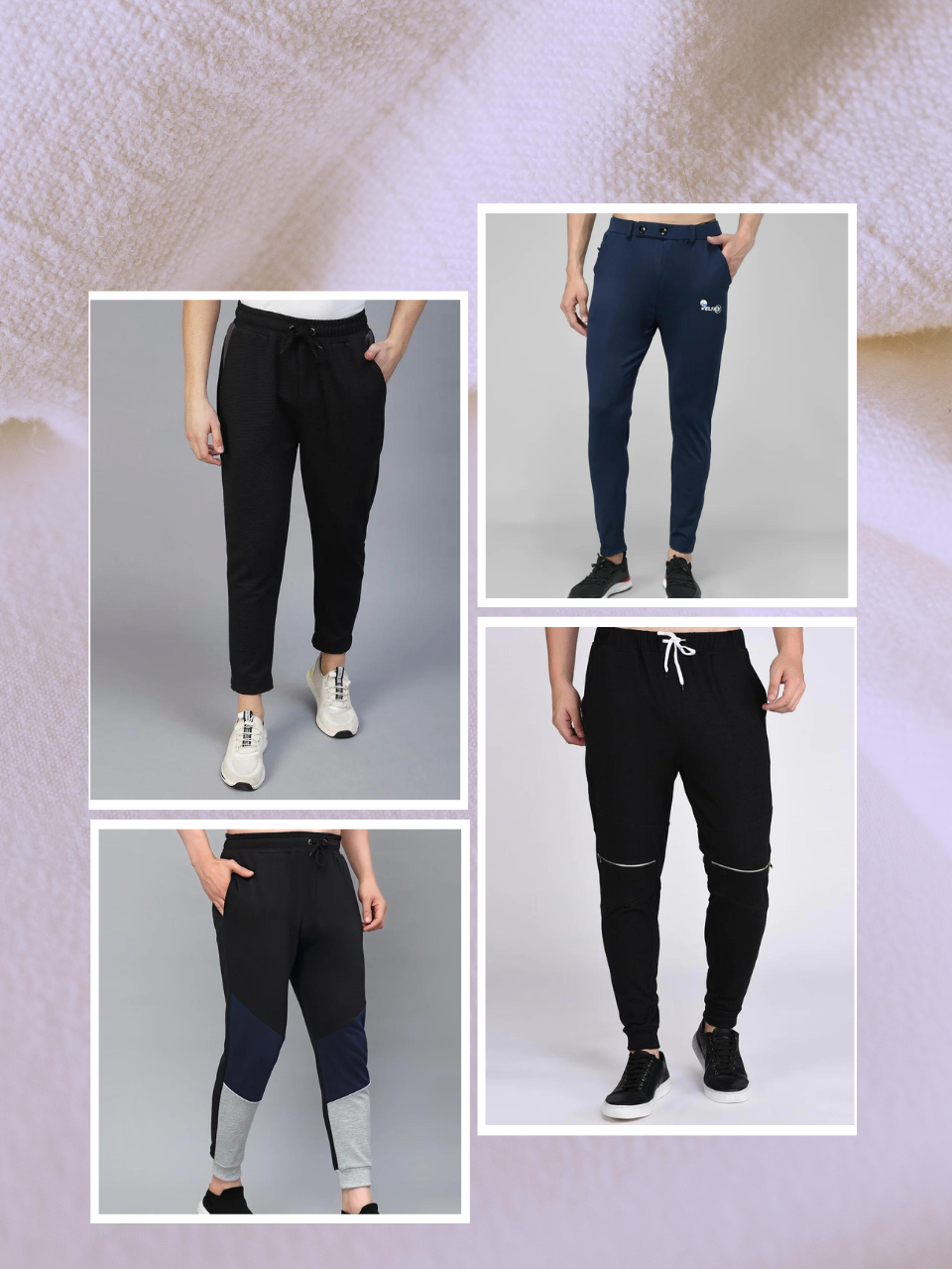 Elegant & Comfortable Cotton Lycra Track Pant For Men.
